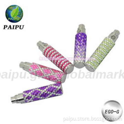 wholesale electronic cigarette EGO-G battery with diamond Huge vapor